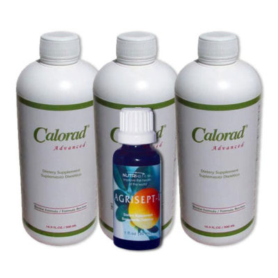 3 Calorad ADVANCED Formula Bottles + 1 Agrisept – J&B's Health Center ...